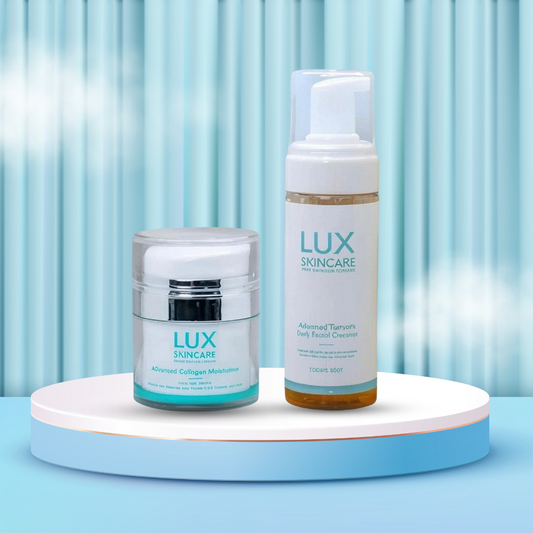 Skin Hydration & Repair Set (Advanced Turmeric Facial Wash + Advanced Collagen Moisturizer)