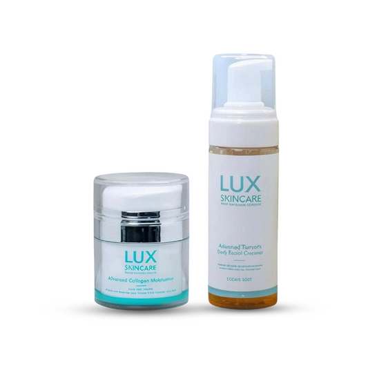 Skin Hydration & Repair Set (Advanced Turmeric Facial Wash + Advanced Collagen Moisturizer)
